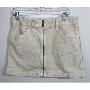 American Eagle Skirt 12R Super High Rise A Line ‎ Corduroy